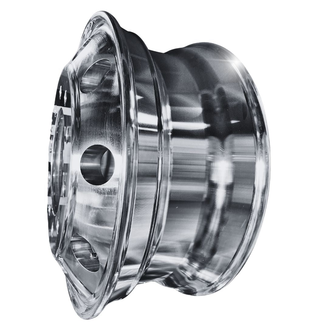 Rin disco Americano Aluminio | 22.5×8.25 | 10 ventilaciones redondas, 10 pernos