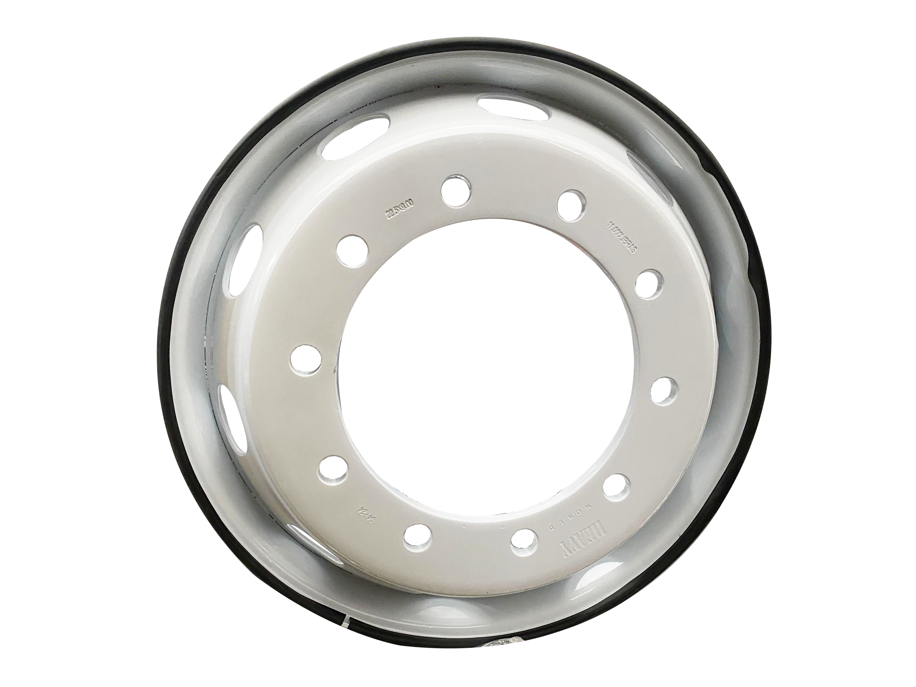 Rin disco Europeo Hierro 11.000lb | 22.5x9 | 10 ventilaciones, 10 pernos | Máxima durabilidad