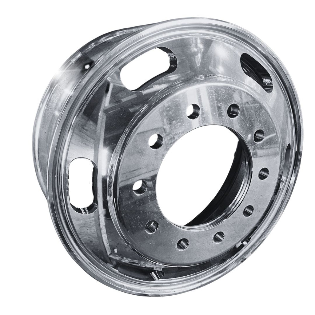 Rin disco Americano Aluminio | 22,5x8,25 | 6 ventilaciones, 10 pernos | Kenworth